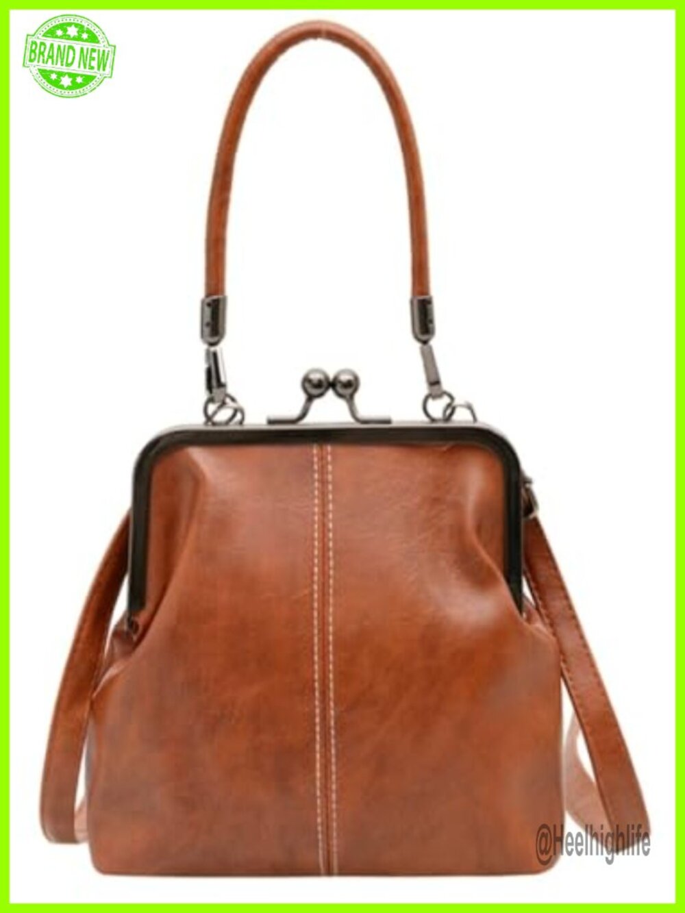 Suede Leather Crossbody Bag Adjustable Strap Top Handle Satchel Purse